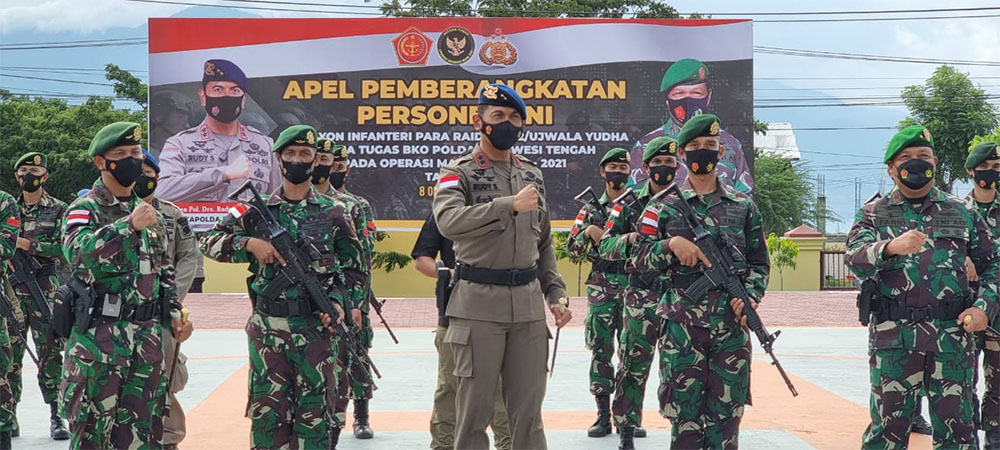 Purna Tugas di Poso, Prajurit Yonif Para Raider 502 Digantikan Yonif 714 Poso