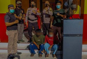 Tiga Orang Terduga Pencuri Barang Elektronik Diciduk Polisi