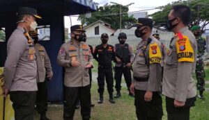 Itwasum Polri Sambangi Pos Pengawasan Operasi Lilin Tinombala
