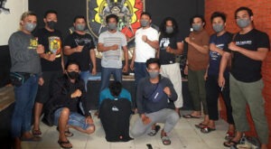 Terduga Pelaku Curas Ditangkap di Jalan Tombolotutu Palu