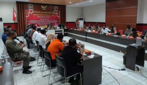 Jelang Natal dan Tahun Baru, Polres Palu Gelar Rapat Koordinasi