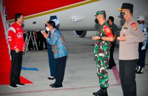 Presiden RI Joko Widodo Tiba di Palu