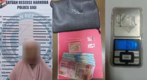 Seorang Wanita di Palolo Ditangkap Polisi, Diduga Salahgunakan Narkoba