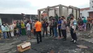 Coba Ungkap Penyebab Kebakaran Pasar Inpres Manonda, Tim Inafis Diturunkan