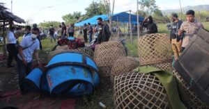 Polisi Bikin Kocar-Kacir Pelaku Judi Sabung Ayam di Petobo