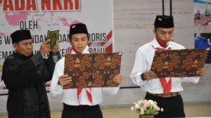 Imran dan Firman Berikrar Setia kepada NKRI di Lapas Kelas II-A Palu
