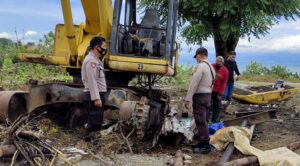 Preteli Dua Eksavator di Watusampu, Pelaku Diringkus Polisi