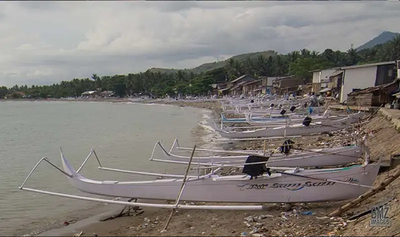 Perahu khas Mandar. Perahu ini yg digunakan untuk menangkap ikan tuing-tuing. (bmzIMAGES/Basri Marzuki