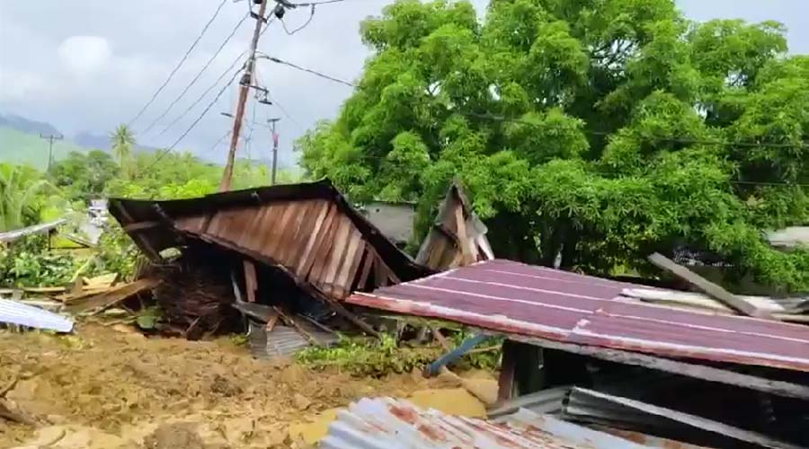 banjir dan longsor di Buol