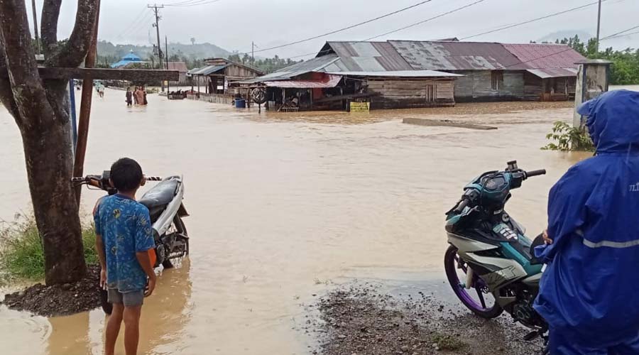 banjir dan longsor di Buol
