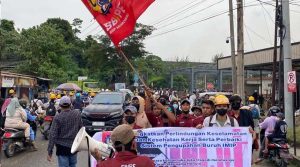 Serikat Buruh IMIP Tuntut Perbaikan K3 dan Kenaikan Upah