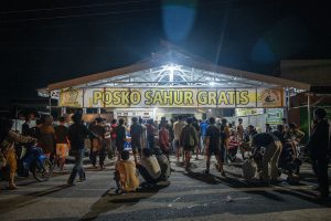Mengintip Posko Sahur Gratis HPA di Palu Barat
