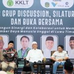 FGD, silaturahmi, dan buka puasa bersama KKLT di Makassar, Kamis (4/4/2024). (Foto: HO-PT Vale)