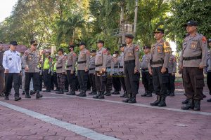 Wali Kota Palu Pimpin Apel Gelar Pasukan Operasi Ketupat