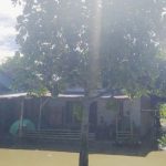 Rumah warga yang terdampak banjir di Desa Sambo, Dolo Selatan, Sigi, Kamis (11/4/2024). (Foto: HO-BPBD Sulteng)
