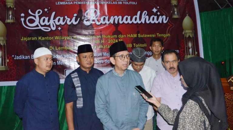 safarai ramadhan kemenkumham sulteng