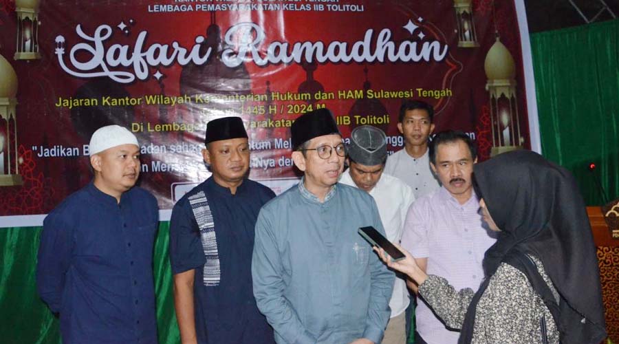 safarai ramadhan kemenkumham sulteng