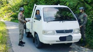 Satgas Madago Raya Razia Gelar Razia Kendaraan di Parimo