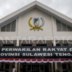 Gedung DPRD Sulteng. (ANTARA FOTO/Basri Marzuki)
