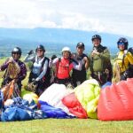 Atlet paralayang Sulteng yang akan berlaga di PON XXI Aceh-Sumut. (Foto: Humas Puslatda PON Sulteng)