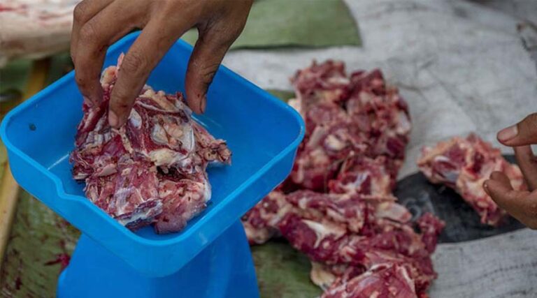 Ilustrasi daging. (bmzIMAGES/Basri Marzuki)