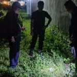 Penyisiran oleh di sekitar dinding Lapas Luwuk, Senin (17/6/2024). (Foto: HO-Lapas Luwuk)