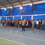 Sejumlah jukir mengikuti Apel Akbar Jukir di Lapangan Tenis KONI Kota Palu, Kamis (4/7/2024). (Foto: Prokopim Setda Kota Palu/Jufri)