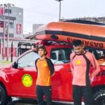 Personel KPP Palu USR Parigi bersiap menuju lokasi korban terseret arus Sungai Sulewana, Minggu (7/7/2024). (Foto: Basarnas Palu)