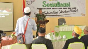 Danrem 132 Tadulako Hadiri Sosialisasi Pilkada 2024