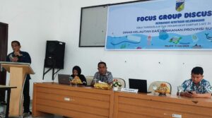 DKP Sulteng Gelar FGD Pengelolaan dan Penanganan Sampah Laut