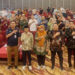 Foto bersama usai pembukaan Bimtek Mitigasi Potensi Pelanggaran Pilkada oleh KPU Kota Palu di Palu, Sabtu (27/7/2024). (Foto: Humas KPU Kota Palu)