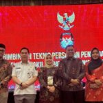 KPU Kota Palu pada Rapat Koordinasi dan Bimbingan Teknis Persiapan Pengadaan Logistik Pilkada 2024 di Jakarta. (Foto: Humas KPU Kota Palu)