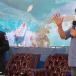 Wali Kota Palu, Hadianto Rasyid (kiri) memberikan pemaparan dipandu Andy F. Noya di Forum Celestrium di Palu, Jumat (26/7/2024). (Foto: Prokopim Setda Kota Palu/Jufri)