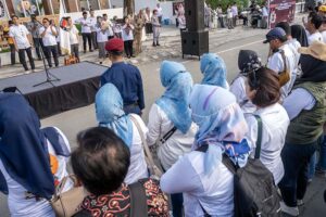 Apel Akbar Badan Adhoc KPU Kota Palu, Teguhkan Komitmen Sukseskan Pilkada