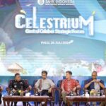Narasumber memaprkan pandangannya pada forum Celestrium 2024 yang diinisiasi Nak Indonesia Perwakilan Sulteng di Palu, Jumat (26/7/2024). (Foto: HO-BI Sulteng)