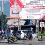 Salah satu billboard imbauan Kapolresta Palu di Palu, Sabtu(3/8/2024). (Foto: Humas Polresta Palu)