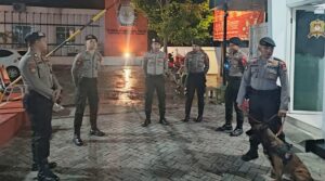 Pengamanan Kantor KPU Sulteng Diperketat Jelang Pendaftaran Pilkada