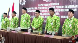 KPU Kota Palu Gelar Rapat Pleno Terbuka Penetapan DPS