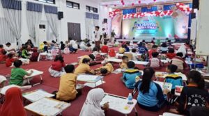 Lomba Mewarnai di Festival Rupiah Bredaulat 2024
