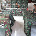 Perencanaan operasi militer pada latihan Posko I Sintuwu Maroso Kodim 1307/Poso, Selasa (6/8/2024). (Foto: Penrem 132/Tdl)