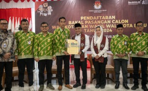 Pasangan Hadianto-Imelda Pendaftar Kedua di KPU Kota Palu