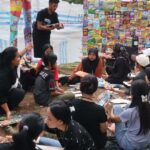 Salah satu kegiatan dalam Kemping Padu Satu yang digelar 9 komunitas anak muda di Poso, 8-10 Agustus 2024. (Foto: Padu Satu)