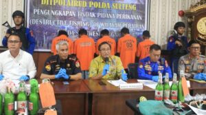 Ditpolairud Ungkap Tiga Kasus Destructive Fishing Secara Beruntun