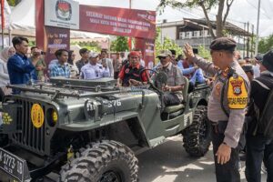 Polresta Palu Pastikan Keamanan pada Pendaftaran Peserta Pilkada