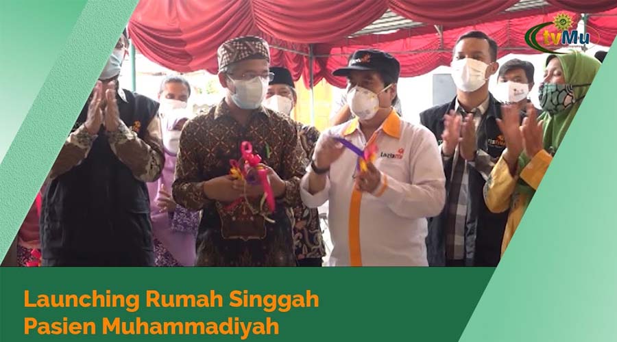 Peresmian Rumah Singgah Pasien Muhammadiyah. (Foto: Tangkapan layar tvMU)
