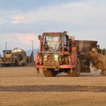 Sejumlah operator dump truck mengangkut slag atau limbah nikel ke tempat penampungan khusus Bahan Berbahaya dan Beracun (B3) di kawasan pertambangan PT Vale Indonesia, Sorowako, Luwu Timur, Sulawesi Selatan, Jumat (2/8/2024). Foto: bmzIMAGES/Basri Marzuki