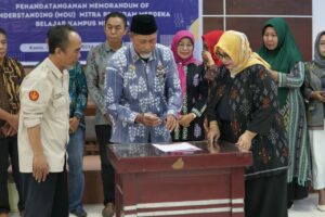 Pemkot Palu Teken MoU Program MBKM dengan Untad