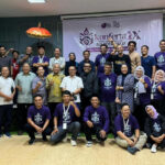 Foto bersama usai pembukaan Konferkot ke-9 AJI Palu, di Palu, Sabtu (7/9/2024). (Foto: AJI Palu)