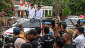 Konvoi Tandai Permulaan Kampanye Damai Pilkada Kota Palu