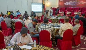 KPU Kota Palu Koordinasikan Lokasi dan Pemasangan APK Kampanye